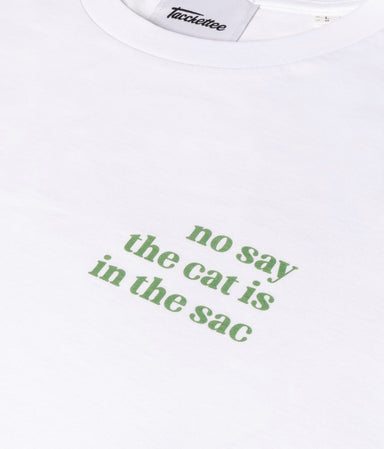 CAT IN THE SAC T-shirt stampata - Tacchettee