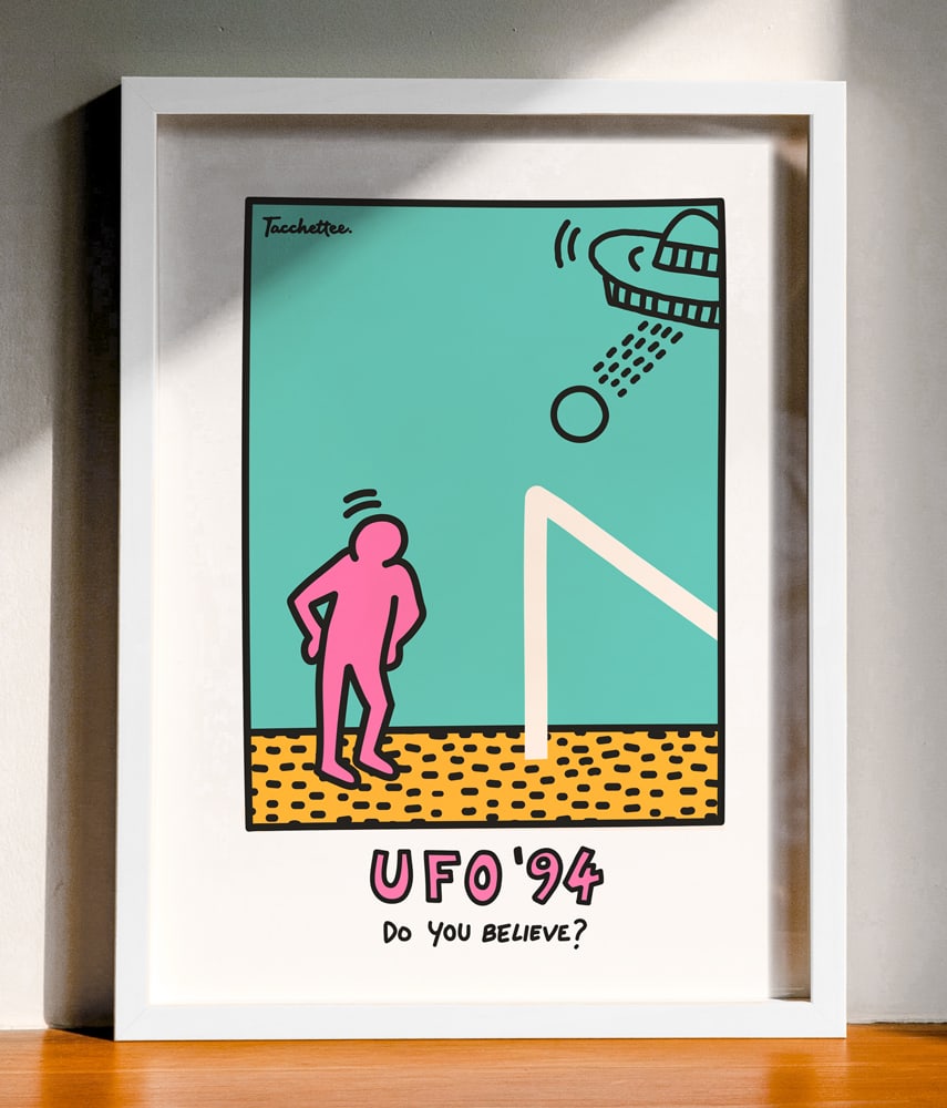 UFO '94 Poster da Collezione - Tacchettee