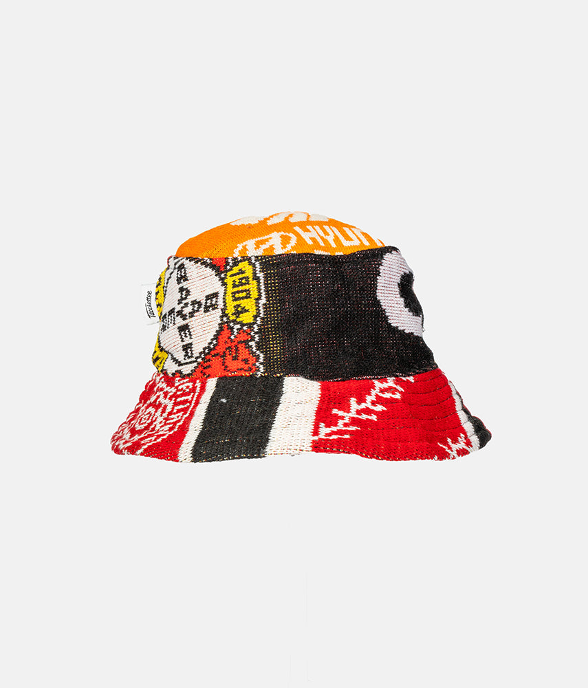 <tc>RECUPERO 2of25 Pre-loved scarves custom bucket hat</tc>