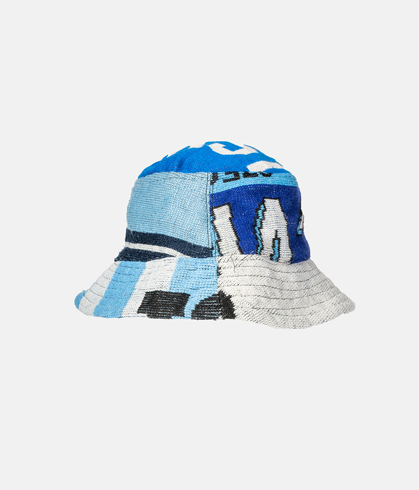 RECUPERO 9di25 Pre-loved scarves custom bucket hat