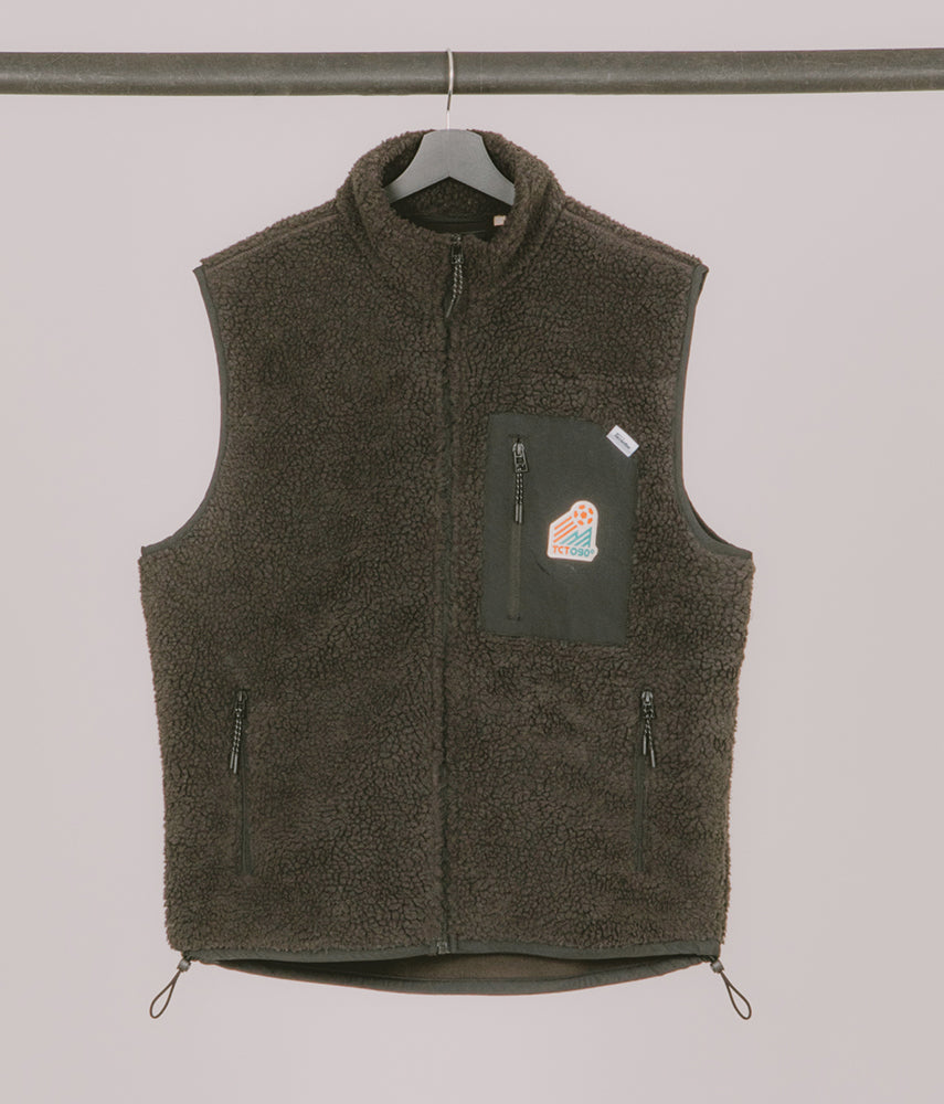 ATLANTA BLACK TCTO90° Technical Fleece Vest