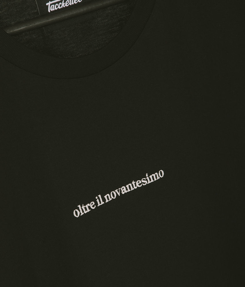 ATLANTA BLACK TCTO90° T-shirt ricamata
