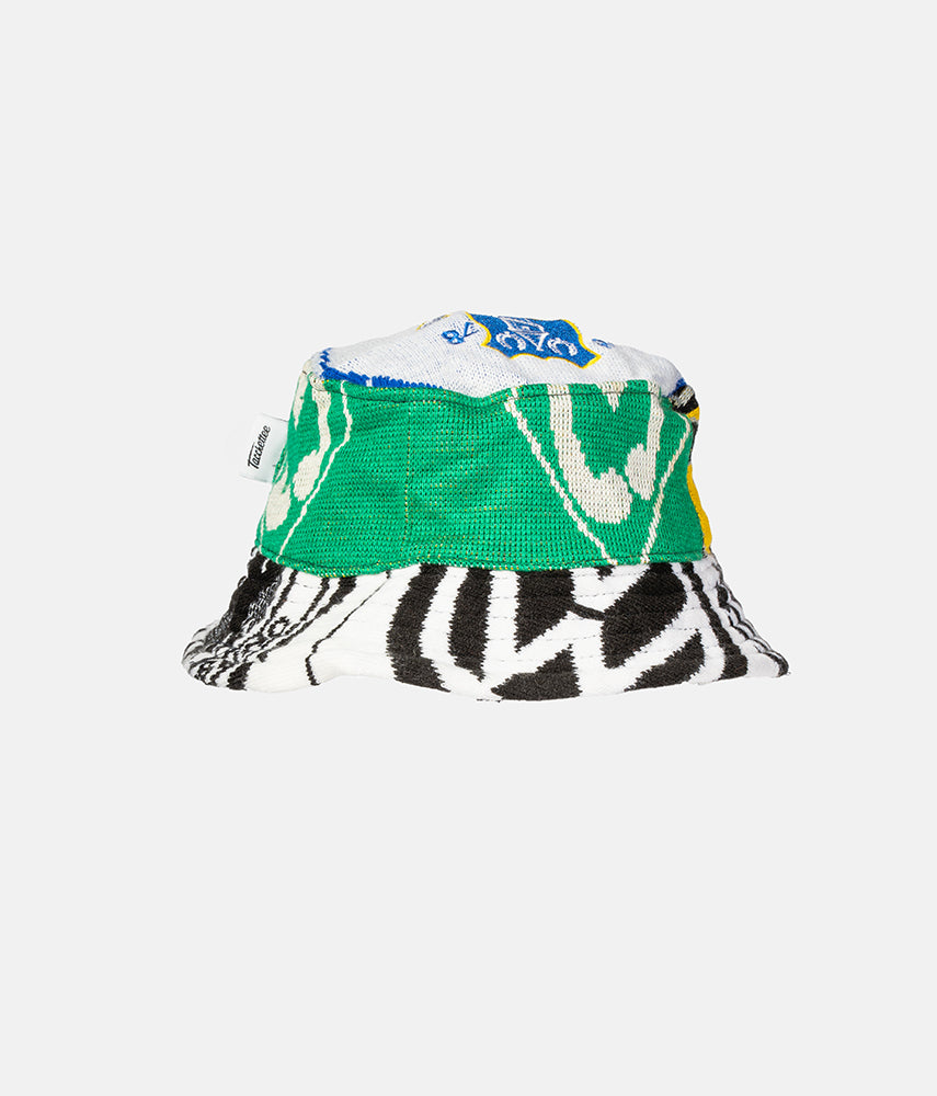 <tc>RECUPERO 11of25 Pre-loved scarves custom bucket hat</tc>