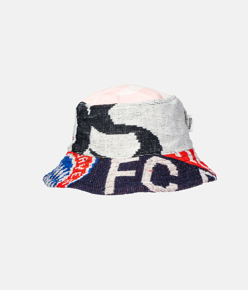 <tc>RECUPERO 14of25 Pre-loved scarves custom bucket hat</tc>