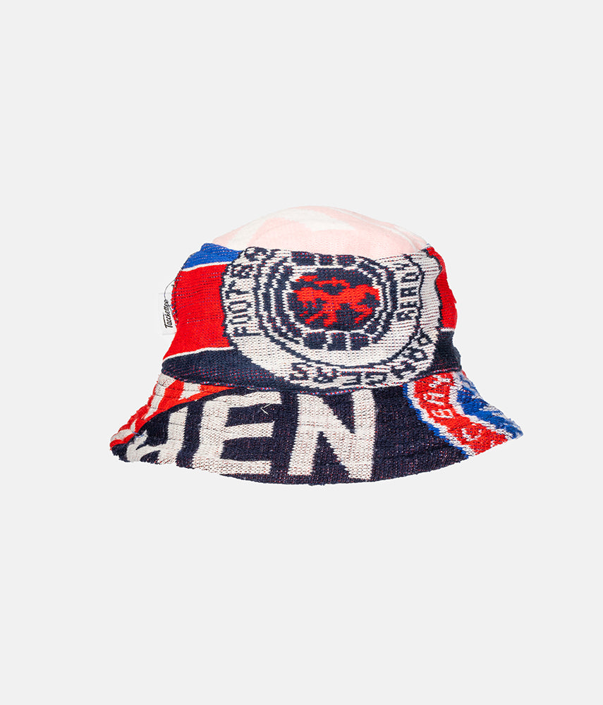 <tc>RECUPERO 14of25 Pre-loved scarves custom bucket hat</tc>