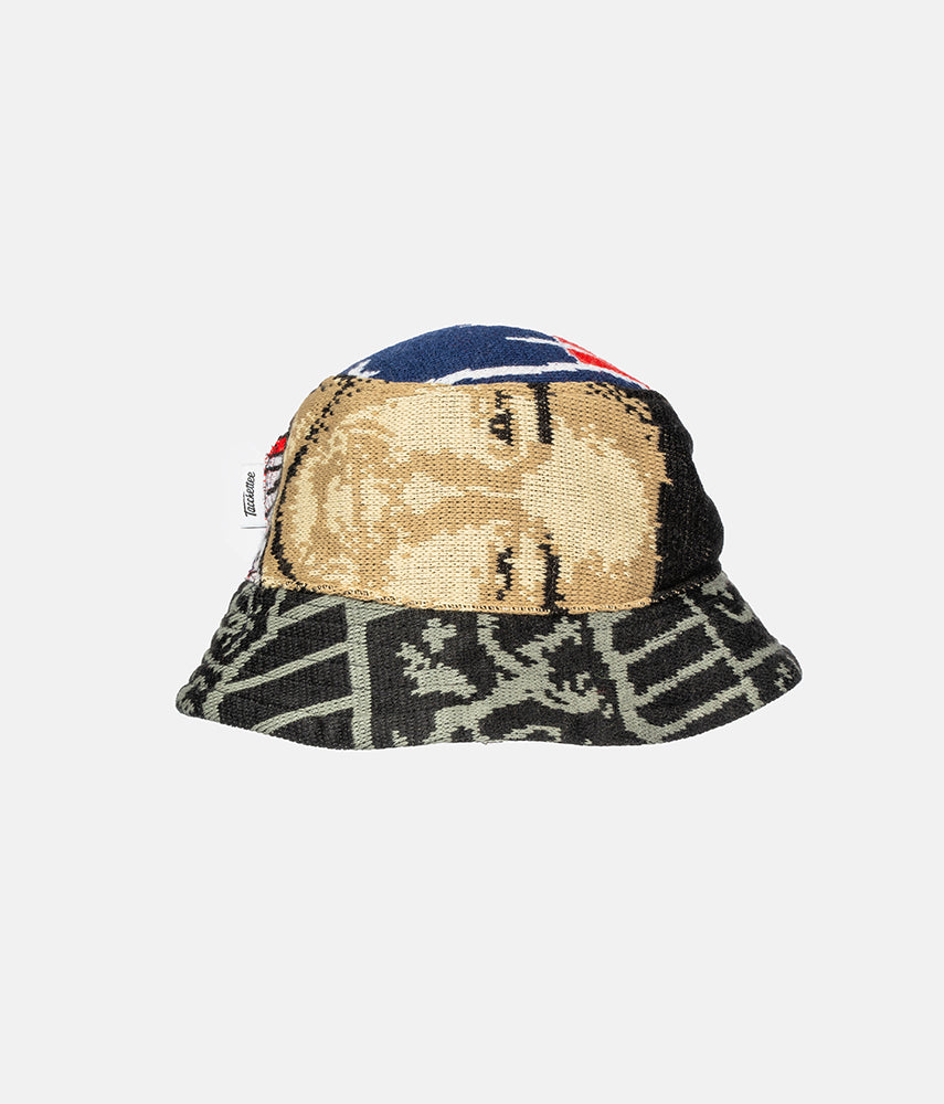 RECUPERO 13di25 Pre-loved scarves custom bucket hat