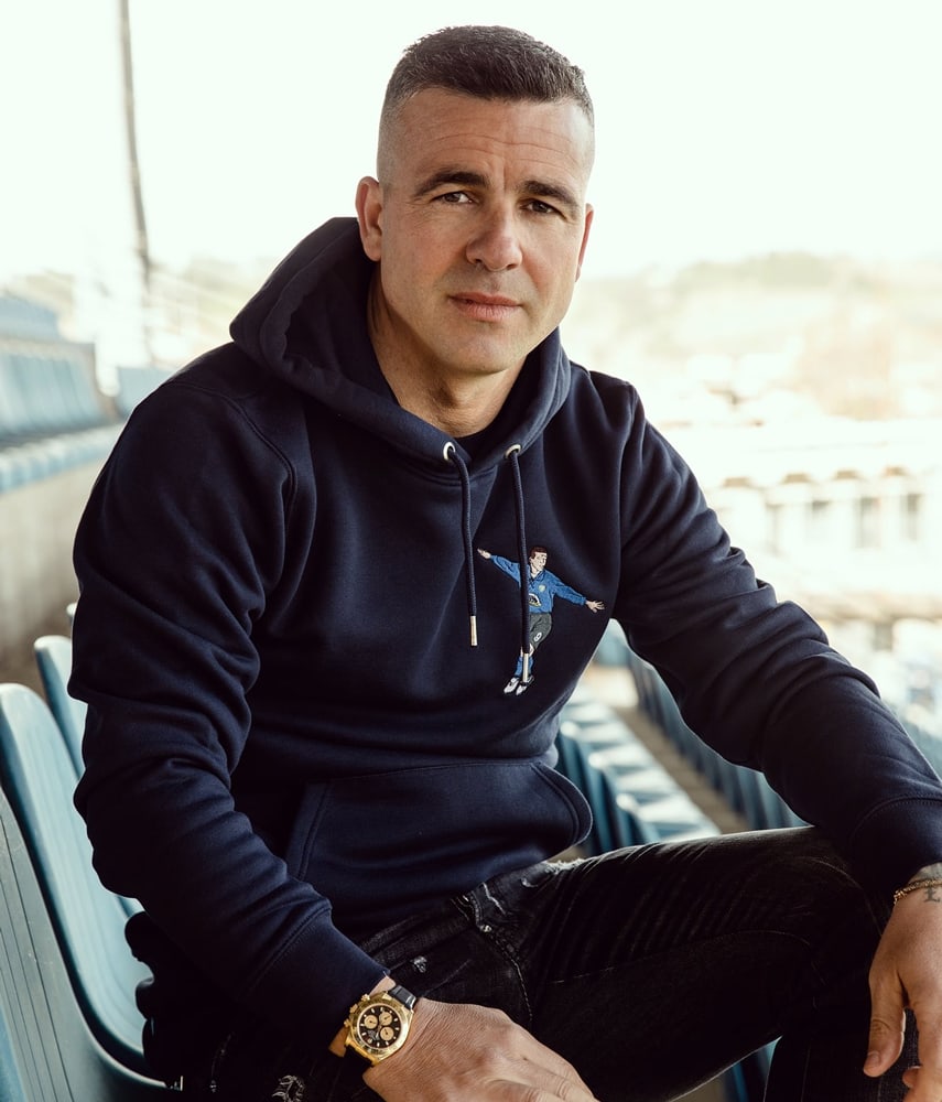 DI NATALE - EMPOLI F.C. Felpa cappuccio - Tacchettee