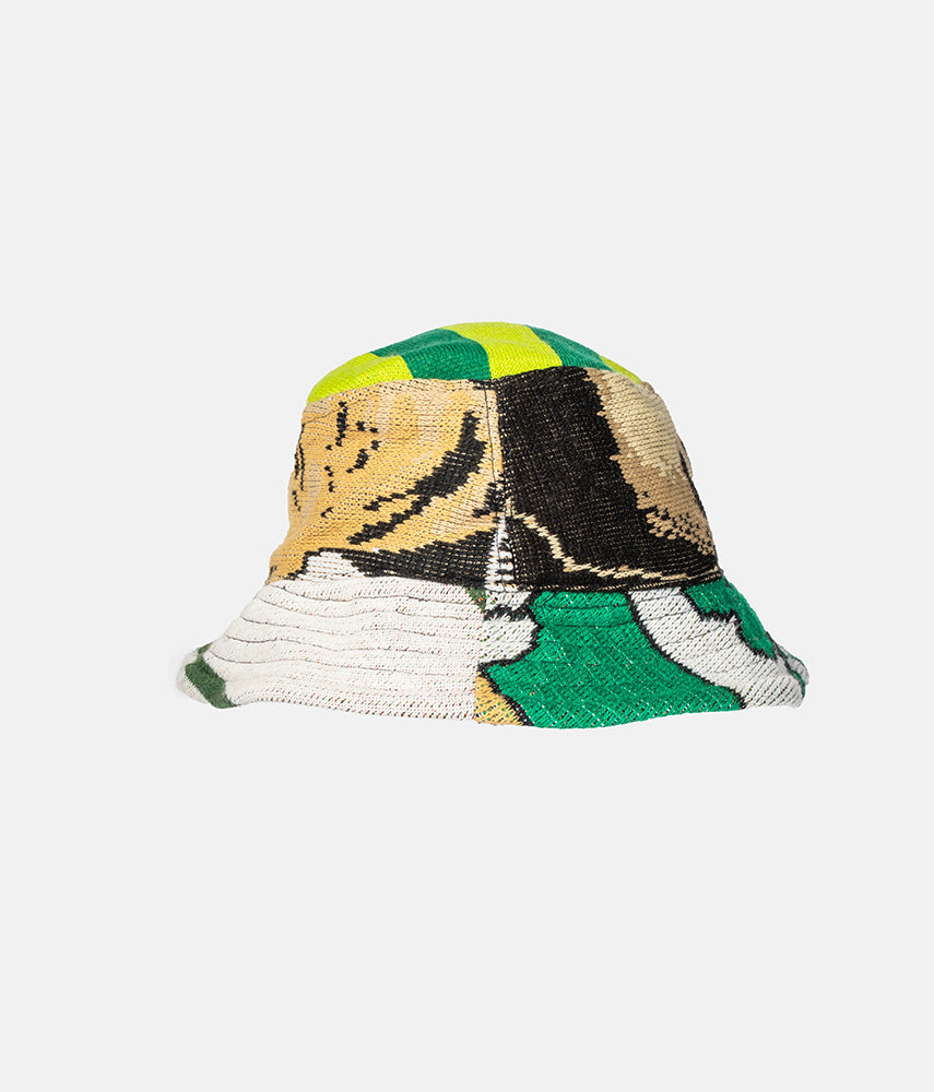 <tc>RECUPERO 19of25 Pre-loved scarves custom bucket hat</tc>