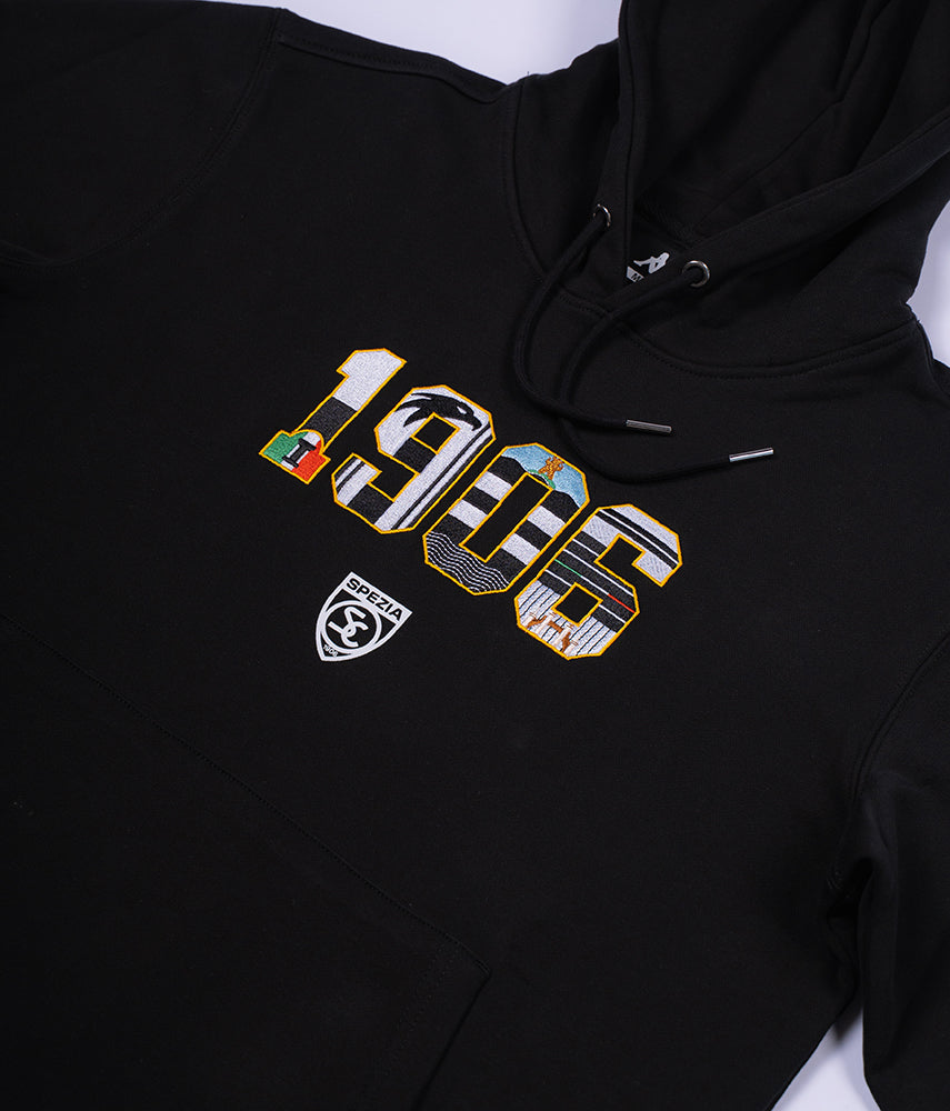 1906 Felpa cappuccio Spezia x Kappa x Tacchettee