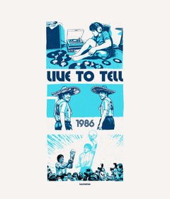 1986: LIVE TO TELL T-shirt stampata