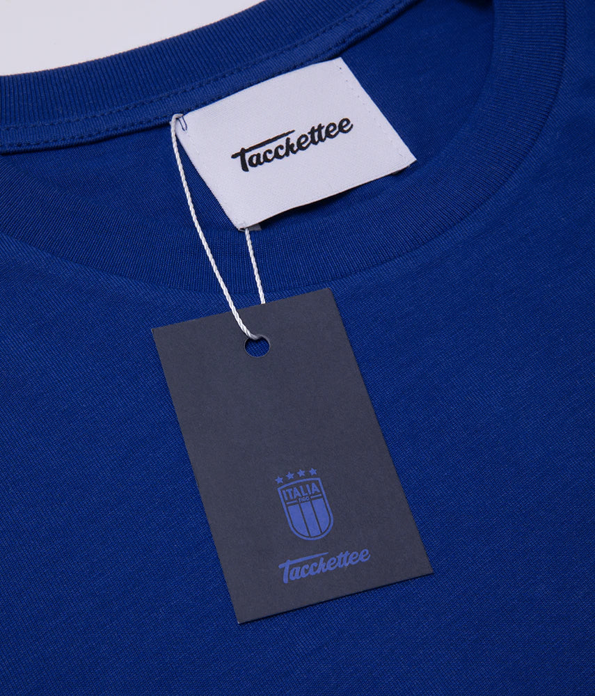 1990 MAGIC NIGHTS Tacchettee x Italia FIGC Cap'n'sew T-shirt