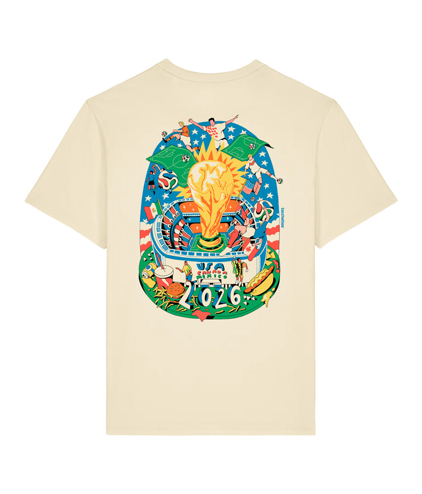 2026: WORLD CUP T-shirt stampata