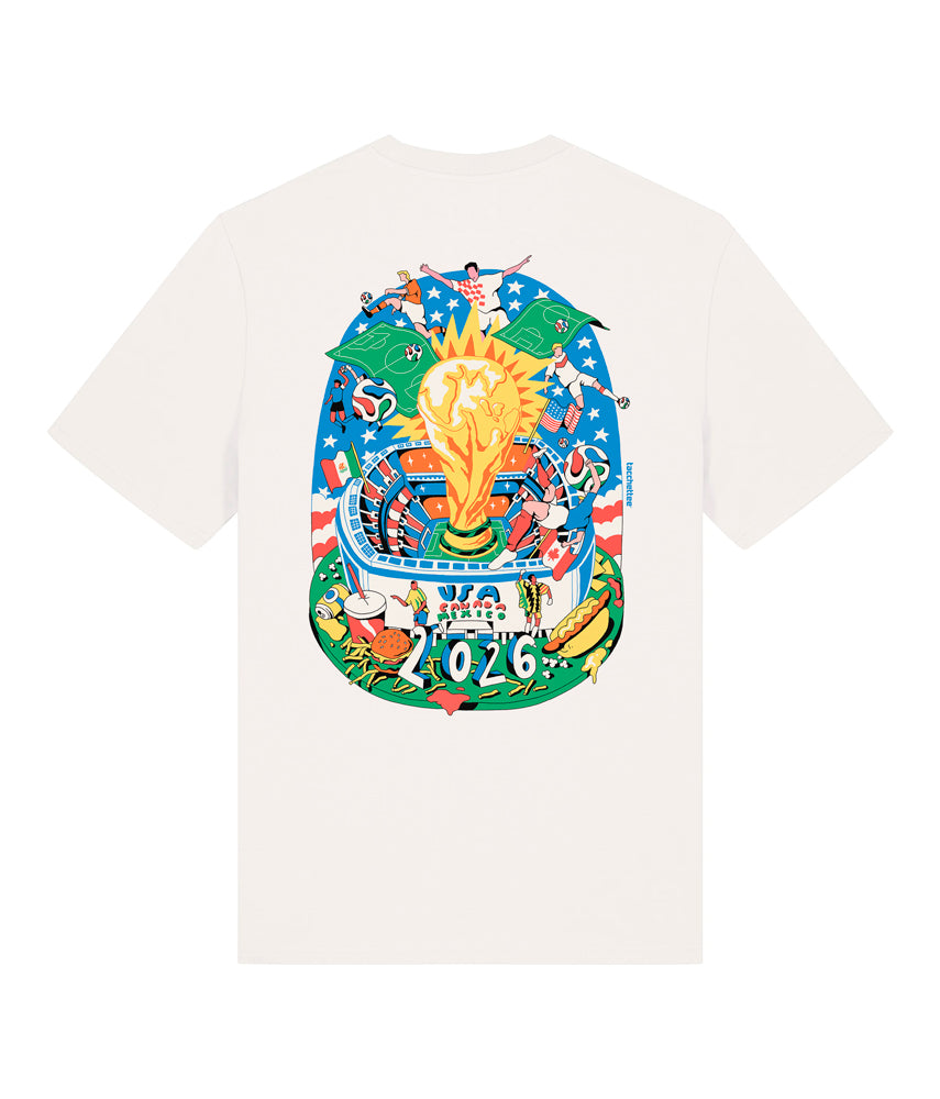 2026: WORLD CUP T-shirt stampata