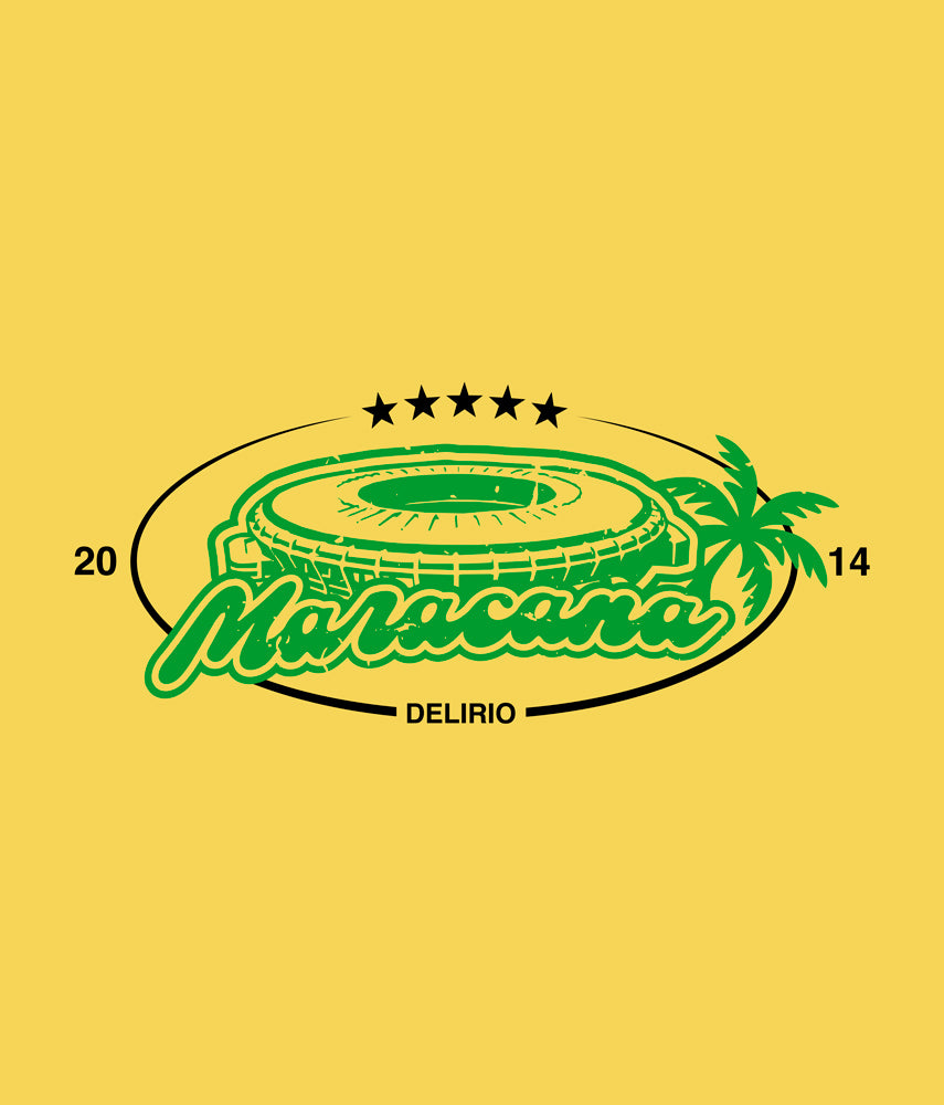2014: C'È IL DELIRIO AL MARACANÀ T-shirt stampata