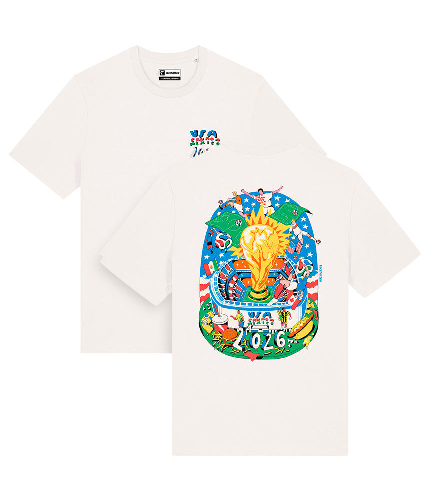 2026: WORLD CUP T-shirt stampata