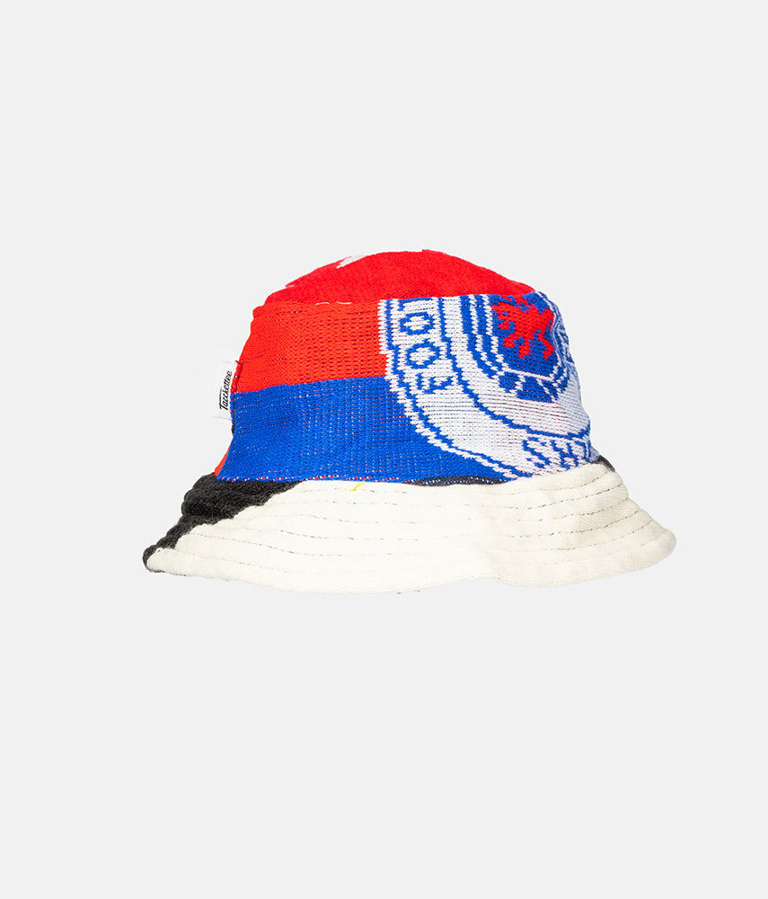 <tc>RECUPERO II, 3of25 Pre-loved scarves custom bucket hat</tc>