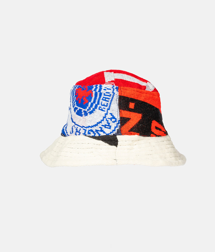 <tc>RECUPERO II, 3of25 Pre-loved scarves custom bucket hat</tc>