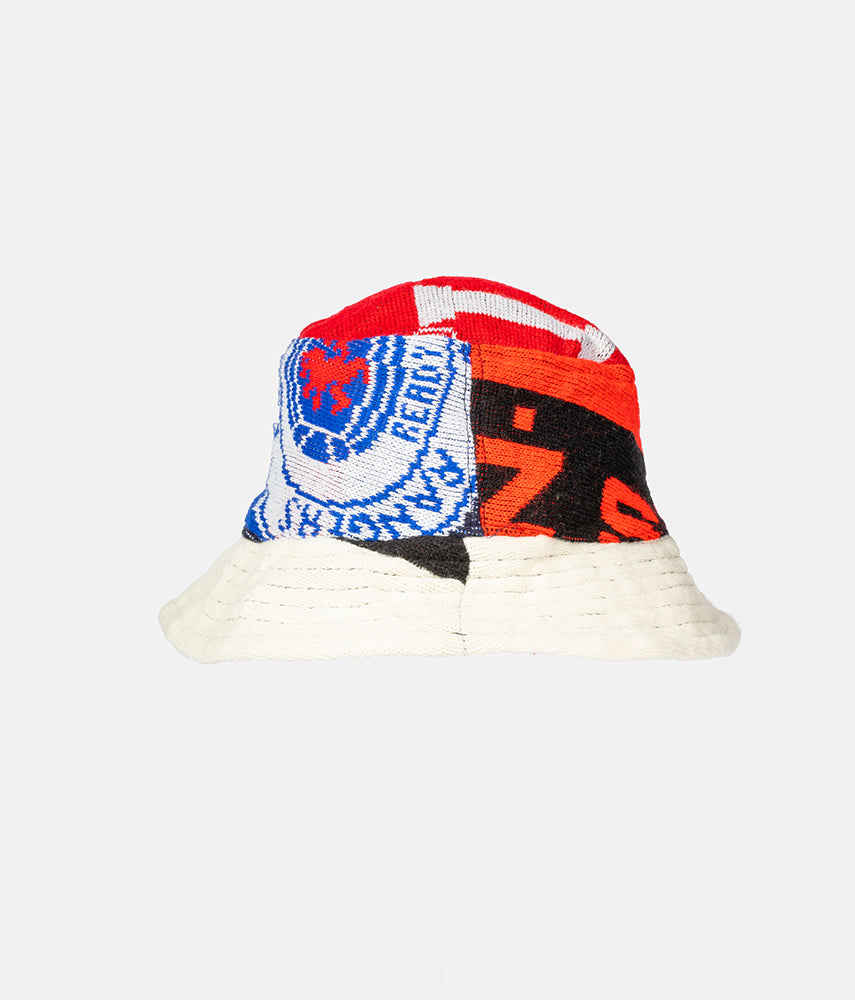 RECUPERO II, 3di25 Pre-loved scarves custom bucket hat