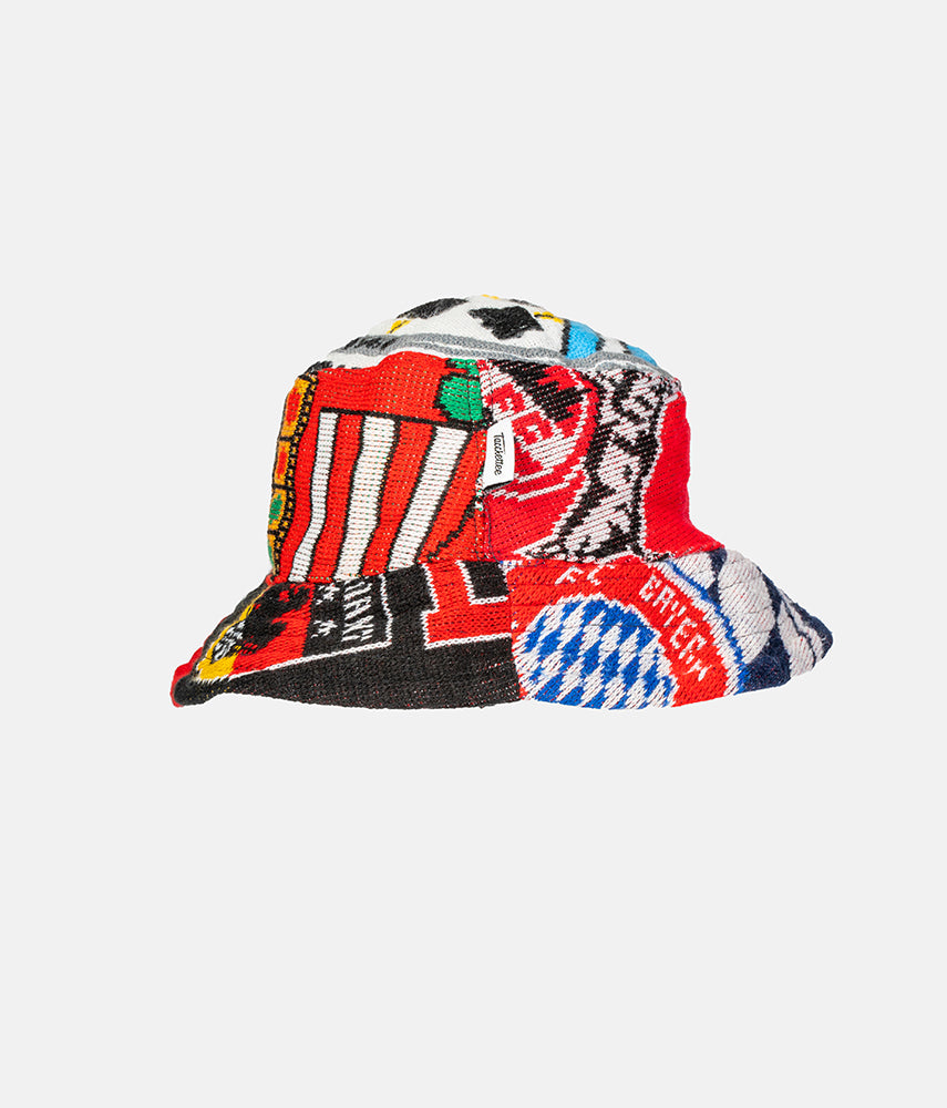 <tc>RECUPERO II, 2of25 Pre-loved scarves custom bucket hat</tc>