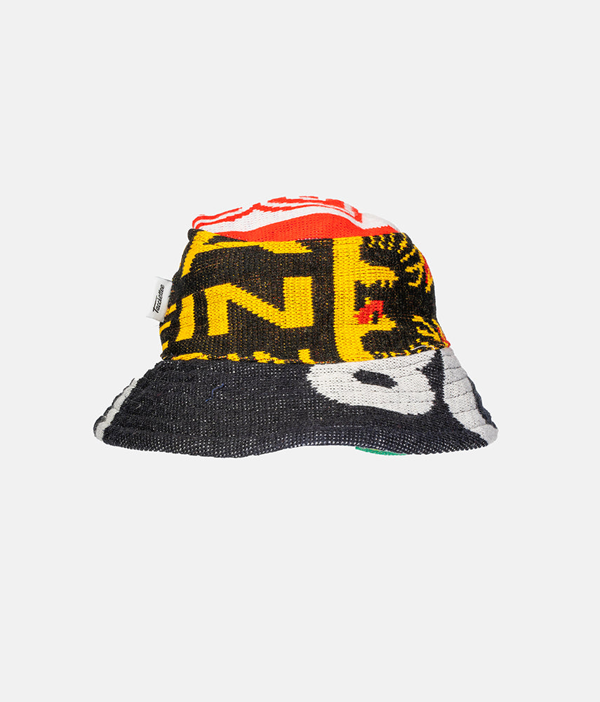 RECUPERO II, 5di25 Pre-loved scarves custom bucket hat