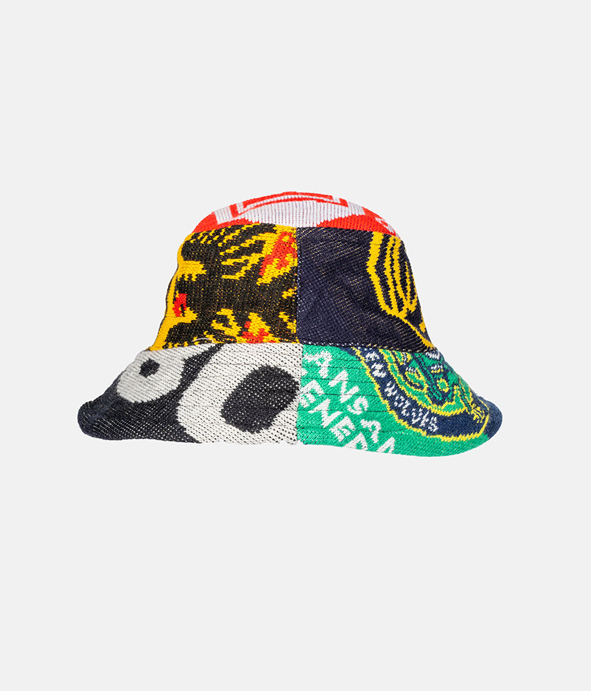 <tc>RECUPERO II, 5of25 Pre-loved scarves custom bucket hat</tc>