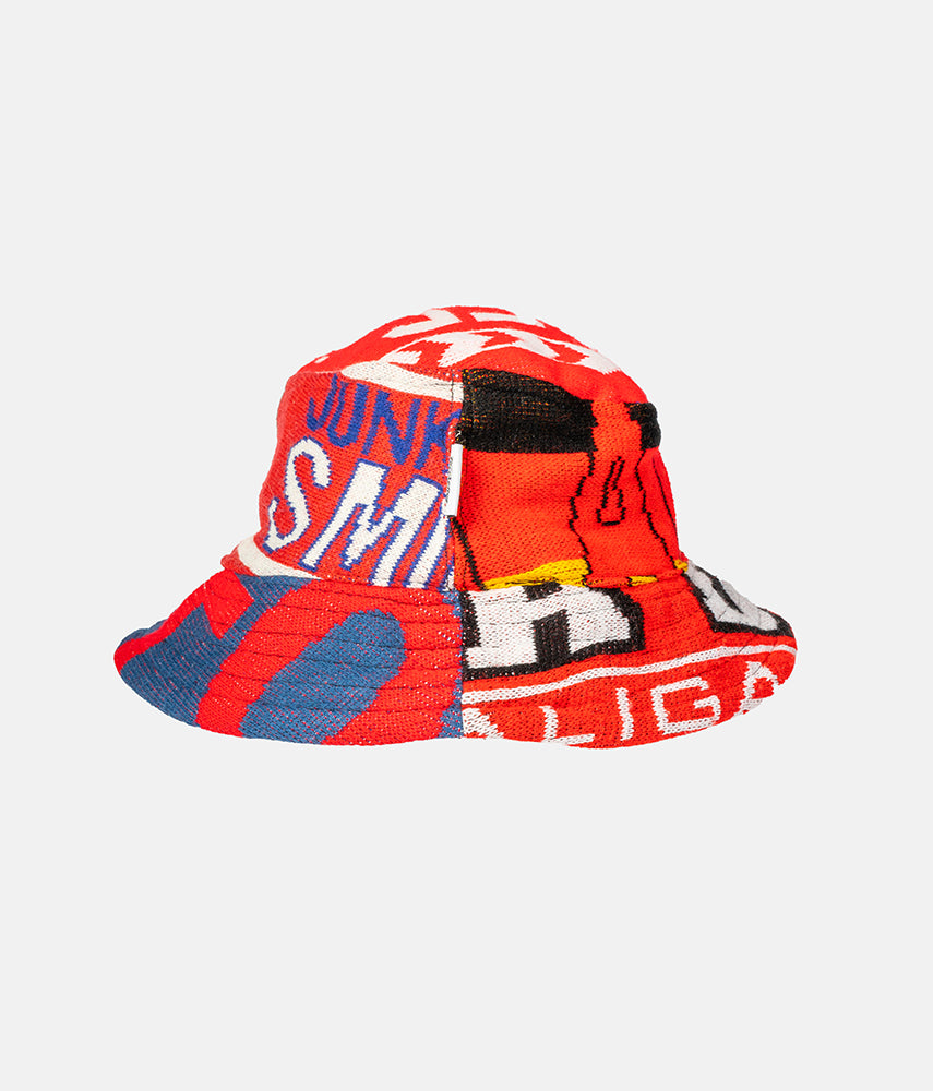 RECUPERO II, 8di25 Pre-loved scarves custom bucket hat