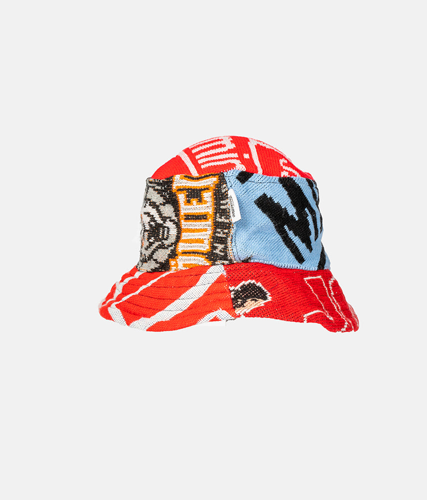 RECUPERO II, 10di25 Pre-loved scarves custom bucket hat