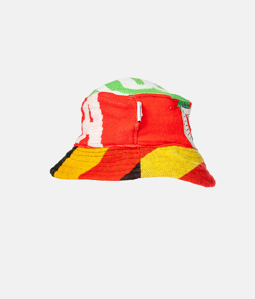 RECUPERO II, 12di25 Pre-loved scarves custom bucket hat