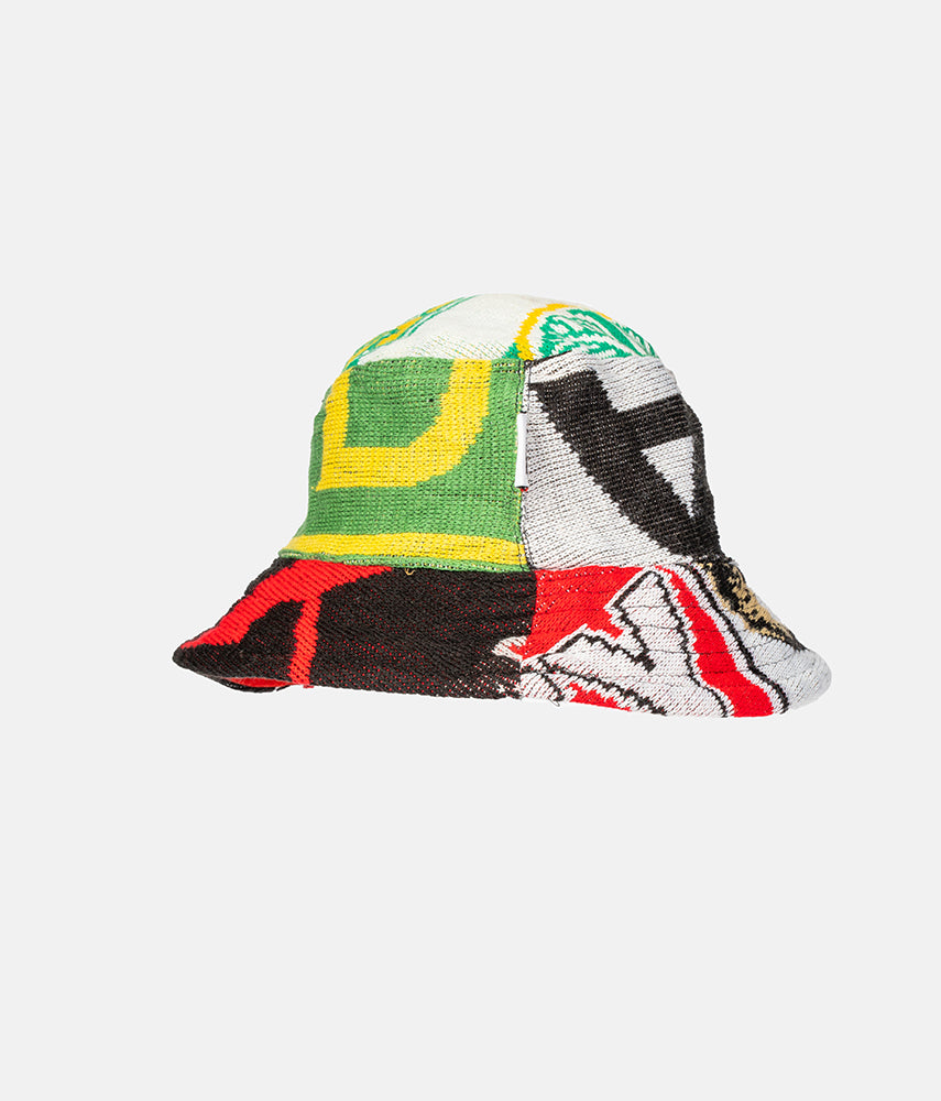 RECUPERO II, 11di25 Pre-loved scarves custom bucket hat