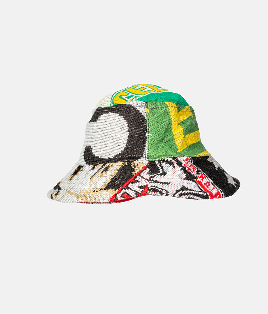 <tc>RECUPERO II, 11of25 Pre-loved scarves custom bucket hat</tc>