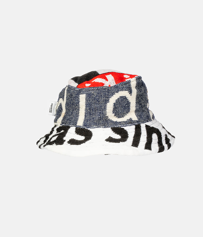 RECUPERO II, 13di25 Pre-loved scarves custom bucket hat