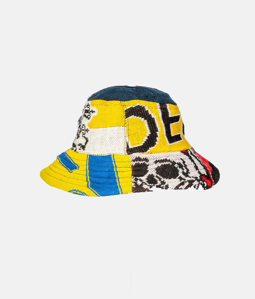 RECUPERO II, 16di25 Pre-loved scarves custom bucket hat