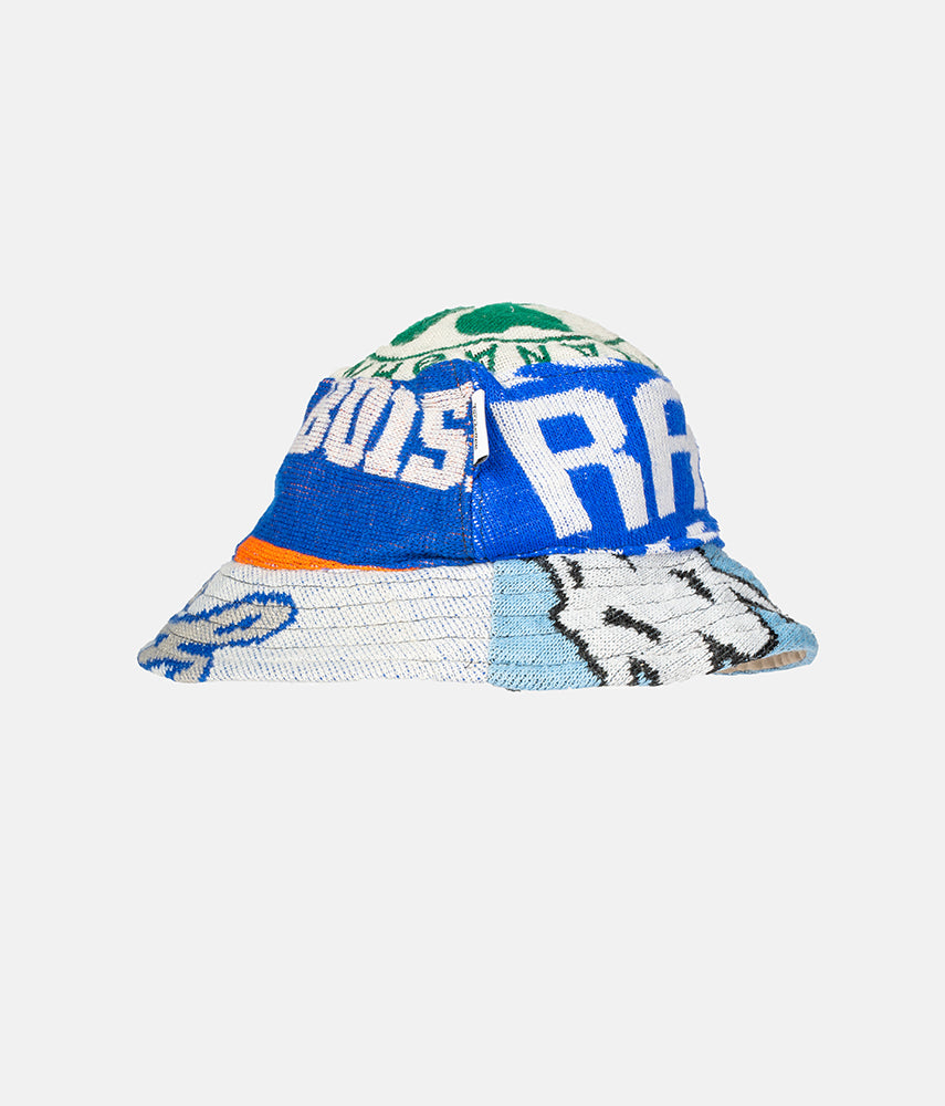 RECUPERO II, 17di25 Pre-loved scarves custom bucket hat