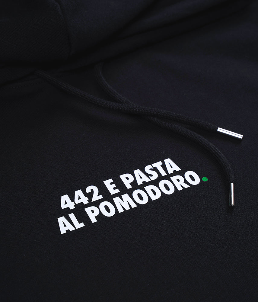 4-4-2 E PASTA AL POMODORO. Felpa cappuccio