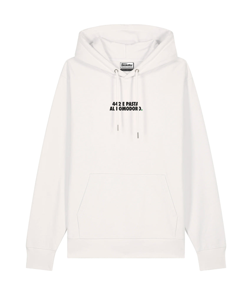 4-4-2 E PASTA AL POMODORO. Felpa cappuccio