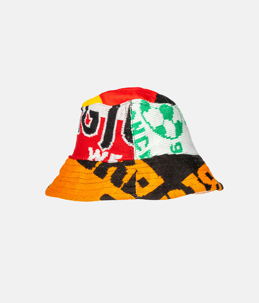 RECUPERO II, 24di25 Pre-loved scarves custom bucket hat