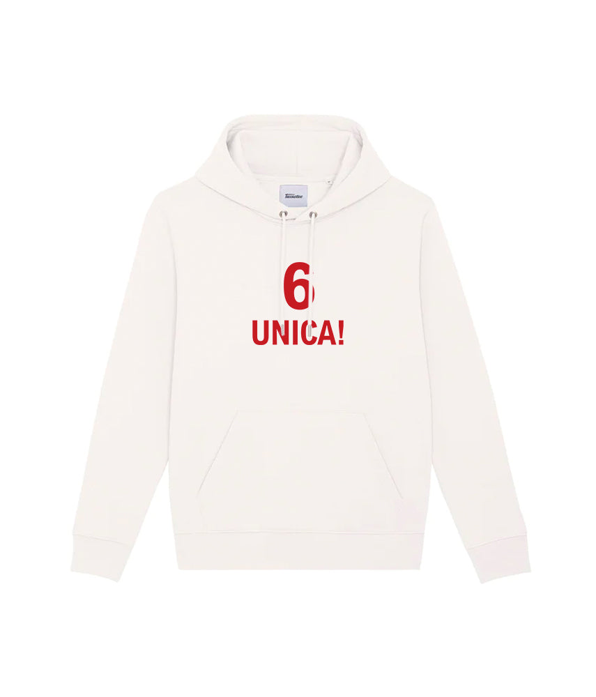 6 UNIQUE Hooded sweatshirt
