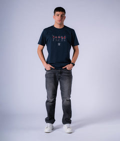 T-shirt brodé FABER