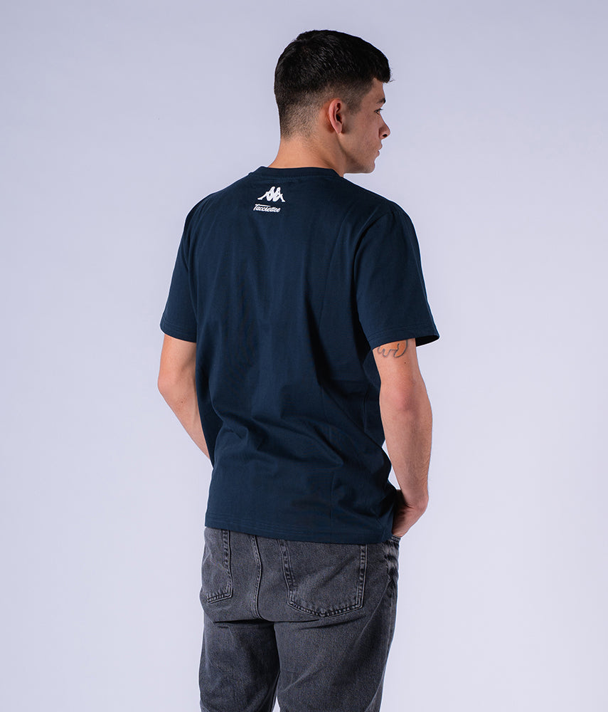 90'S LEGENDS T-shirt ricamata Genoa x Kappa x Tacchettee