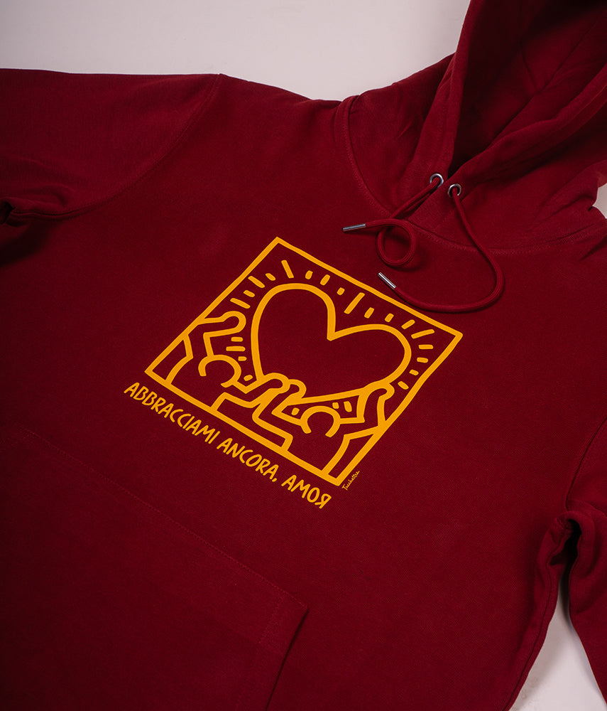 ABBRACCIAMI ANCORA, ROMA Felpa cappuccio