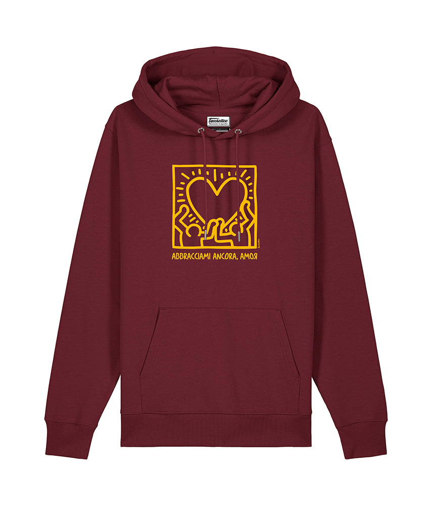 ABBRACCIAMI ANCORA, ROMA Felpa cappuccio