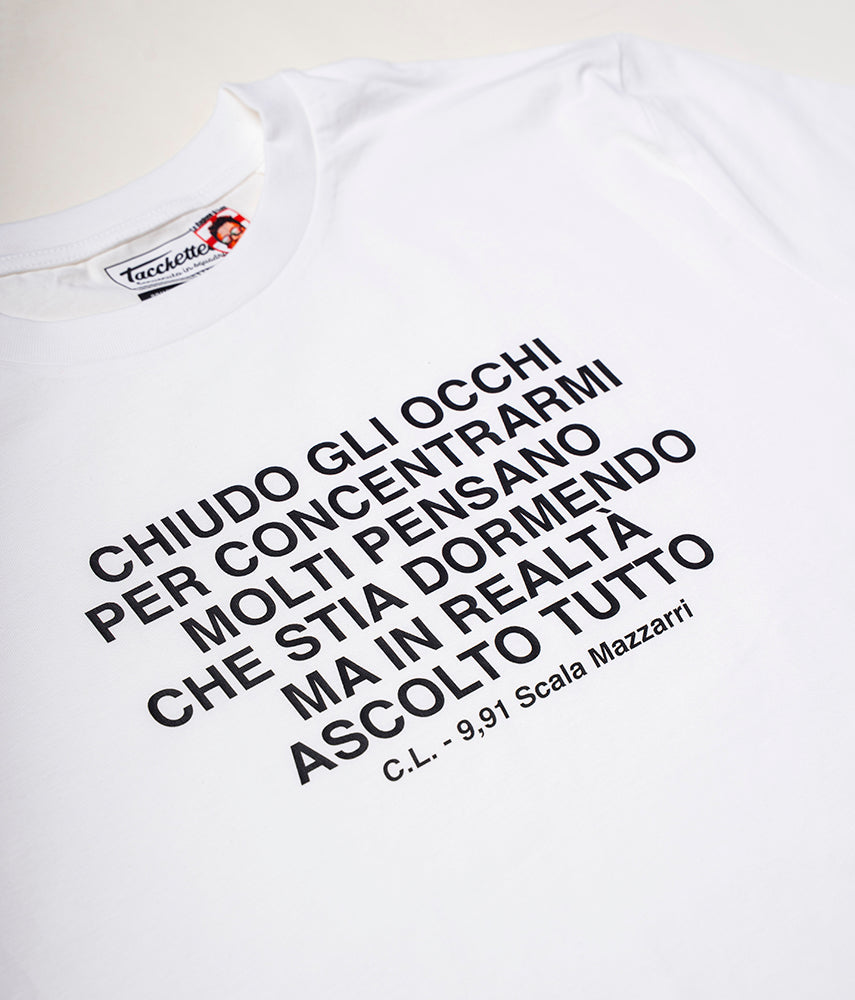ASCOLTO TUTTO T-shirt