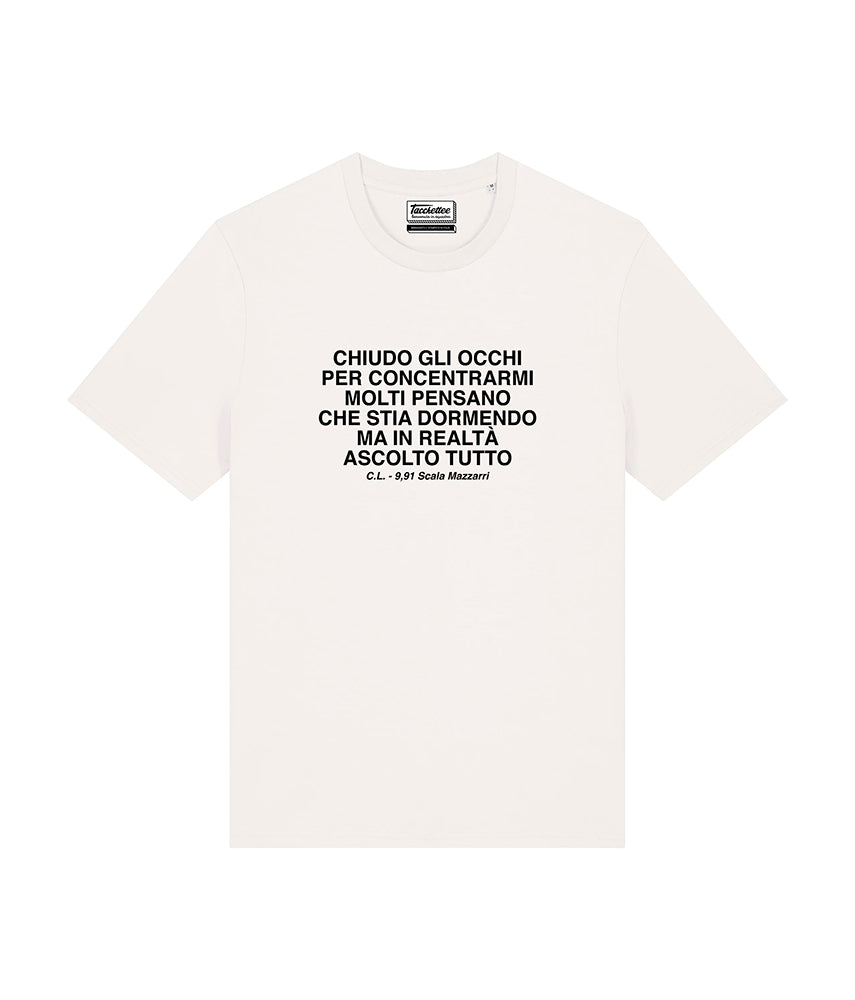 ASCOLTO TUTTO T-shirt