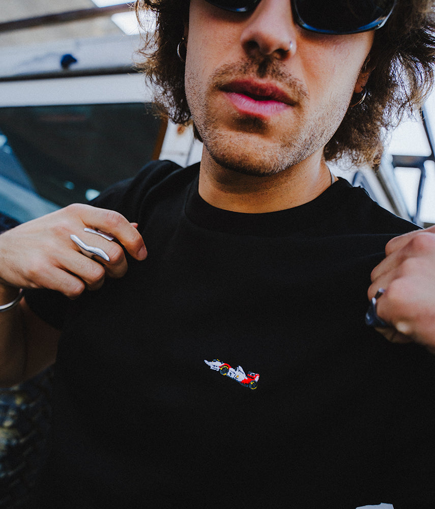 AYRTON T-shirt ricamata