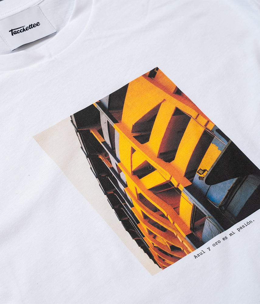 AZUL Y ORO - T-shirt stampata