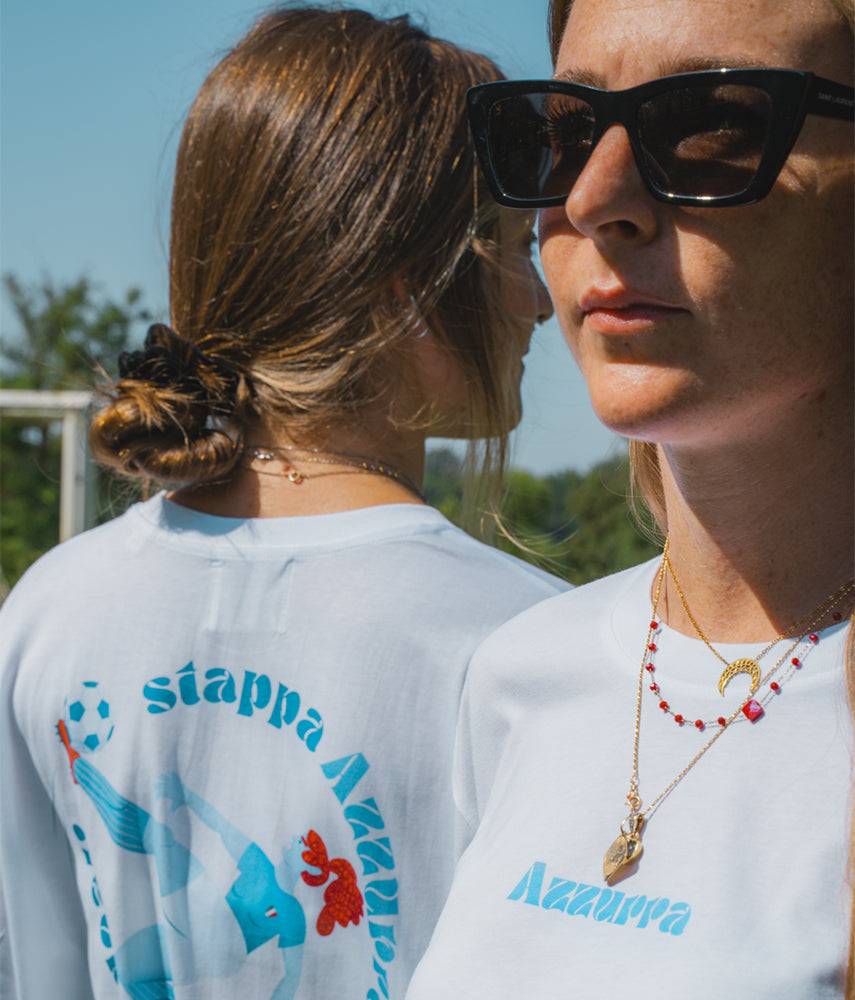 AZZURRA T-shirt stampata