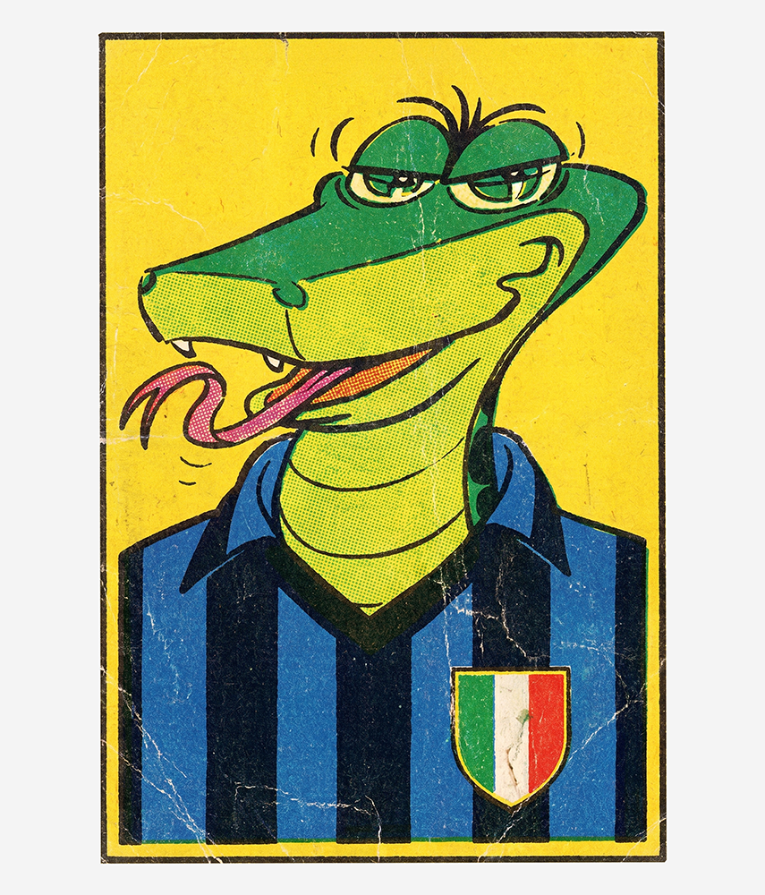 BISCIONE FIGURINA T-shirt stampata