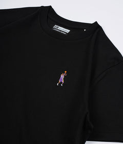 BLACK MAMBA T-shirt ricamata