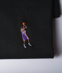BLACK MAMBA T-shirt ricamata