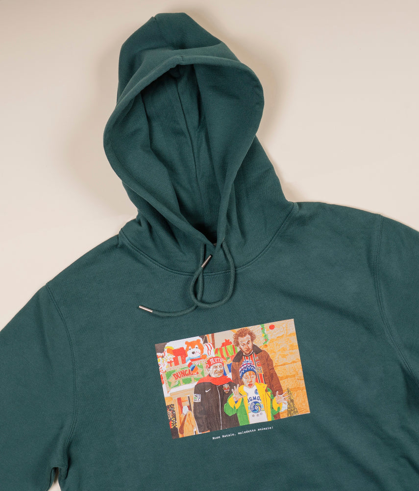 BUON NATALE, MALEDETTO ANIMALE! Felpa cappuccio